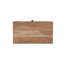 Table de chevet 3 tiroirs en bois d'acacia massif