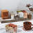 Sorbus 2 Pack Clear Stackable Storage Bins with Dividers