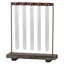 Vase de table suspendue en métal Wautoma