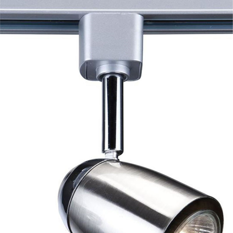 19.5cm 3 -Light Track Kit, Satin Silver/Chrome