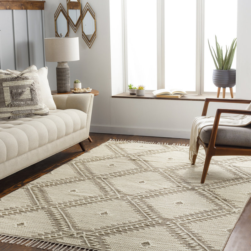Ikat Indoor Rug, Rectangle 8' x 10'