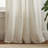 Martha Stewart Water's Edge WHITE 50 X 84 Curtain Panel Pair