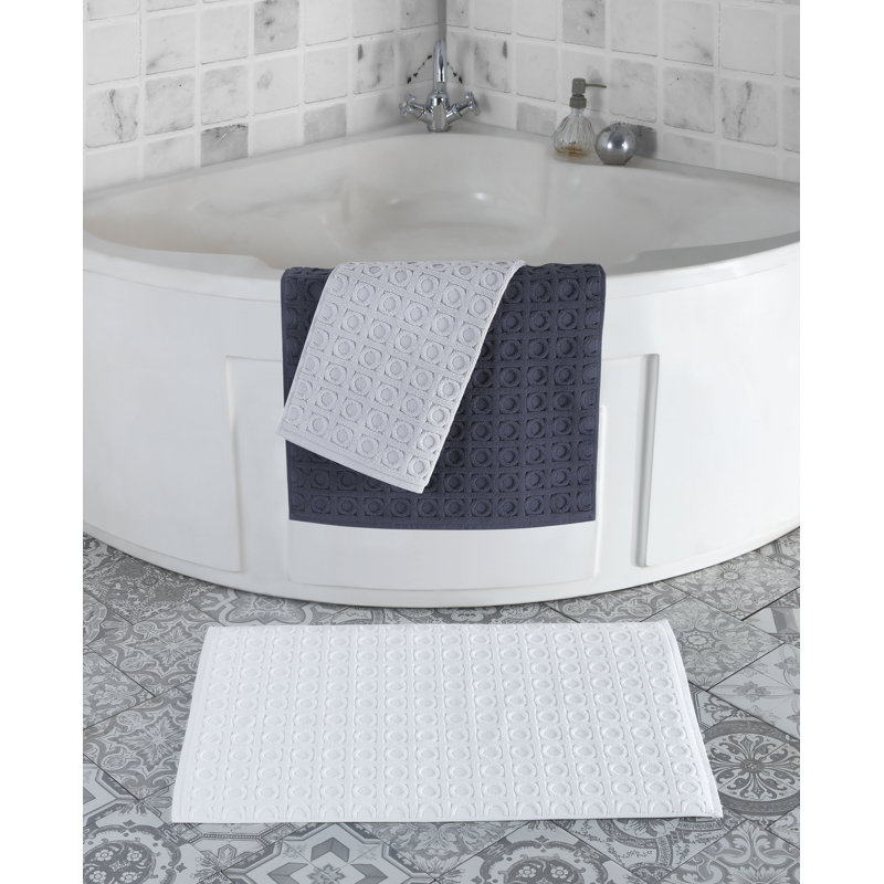 Cotton Bath Mat, Anthracite