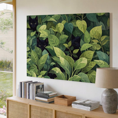 Toile, art mural A Dense Jungle Like
