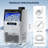 JOEAONZ Ice Maker 90 Lb. Daily Production Cube Clear Ice Freestanding Ice Maker