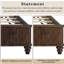 Base de lit en bois massif