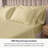 Delara GOTS Certified 100% Organic Cotton Sateen Sheet Set, 400TC Long Staple, Soft & Breathable with Deep Pocket-105914775-105914769