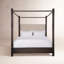 Retreat Upholstered Woven Canopy Bed-95851092-95851089