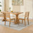 Farmhouse Rattan Dining Chairs Set Of 2 (No Including Dining Table)-436790341