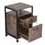 Metal Rectangle Accent Cabinet