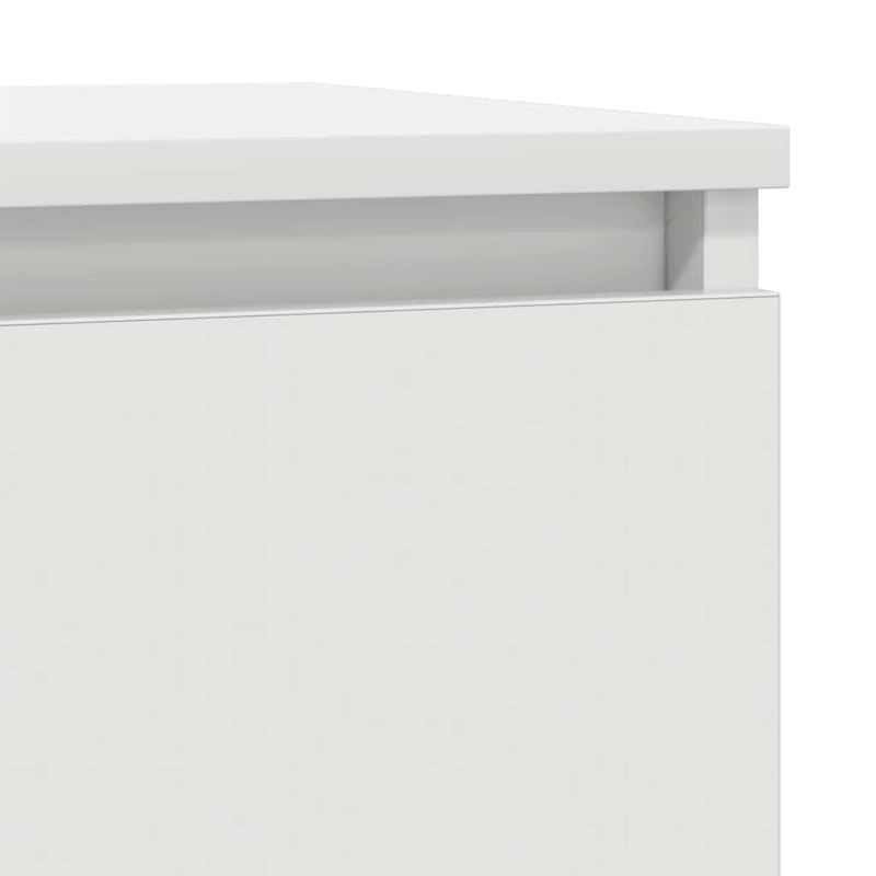 Sideboard 29.5X34x76 Cm Engineered Wood, White
