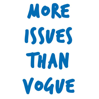 Décalcomanie murale plus de problèmes que vogue