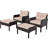 Beaudette 4 - Person Patio Conversation Set
