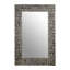 Denzell Solid Wood Flat Wall Mirror