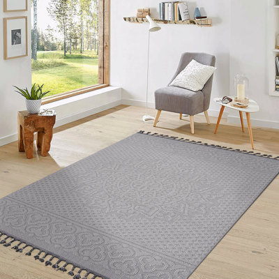 8' X 10' Medallion Indoor / Outdoor Area Rug