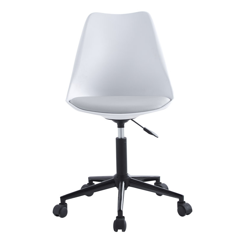 Chaise de bureau Kinman, Blanc