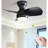 23 Inch Mini LED Ceiling Fan with 3 ABS Blades, Remote Control, DC Motor, Timer-1981816600-1981816603