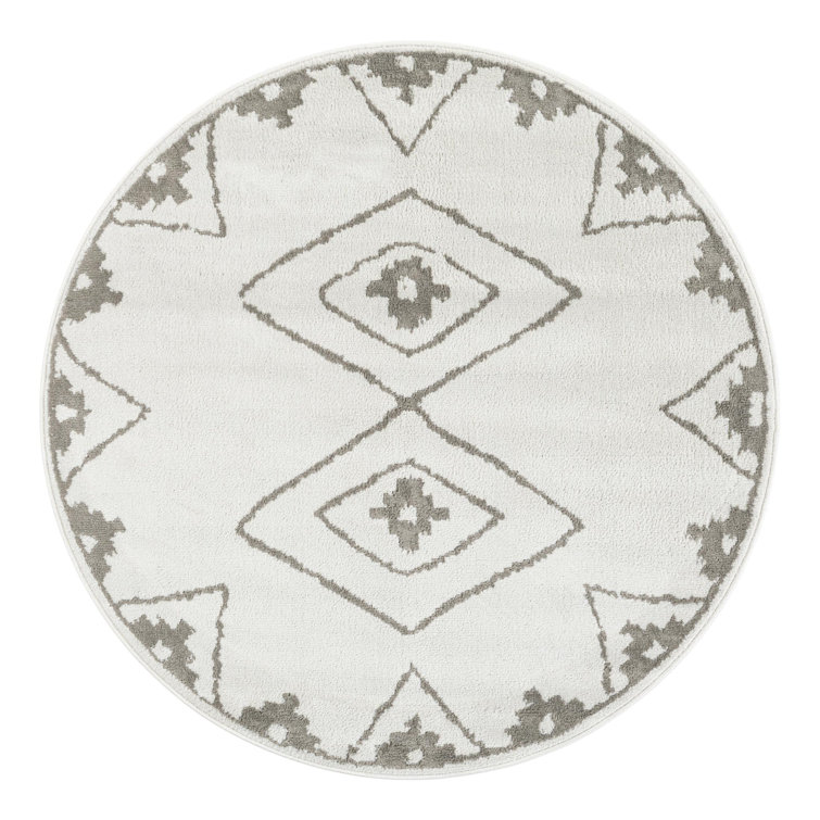 Latitude Run® Vefsna Nikolis Rug Ivory