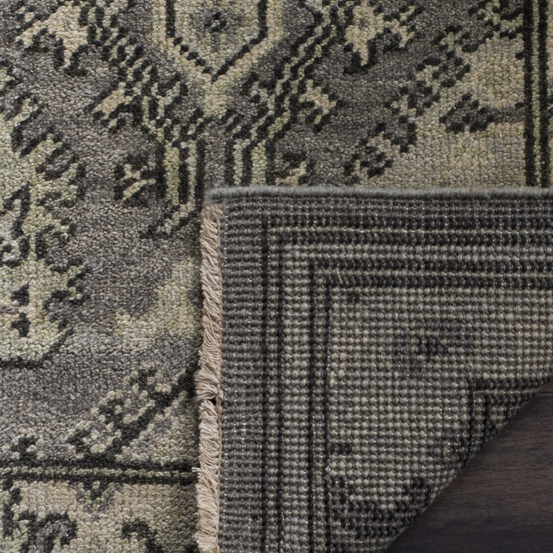 Tapis ikat en laine noué à la main Sivas, Rectangulaire 8 pi x 10 pi