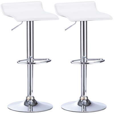 Barhocker Barstuhl Tresenhocker Kunstleder Gepolstert (2Er Set)