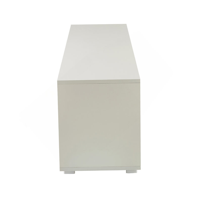 Fashiontv Stand,TV Cabinet,Entertainment Center TV Station,TV Console,Console With LED Light Belt, Black