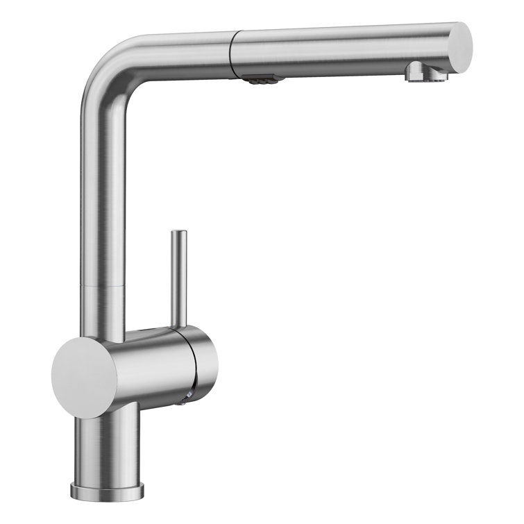 Linus Low Arc Pull-Out Dual-Spray Kitchen Faucet
