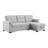Mitchel Upholstered L-Shaped Sectional Reversible-530861944