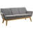 Quintessence Fabric 74'' Reception Sofa-43014803