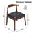 Massasoit 18.5'' H Faux Leather Upholstered Side Chair-530992561-530992205