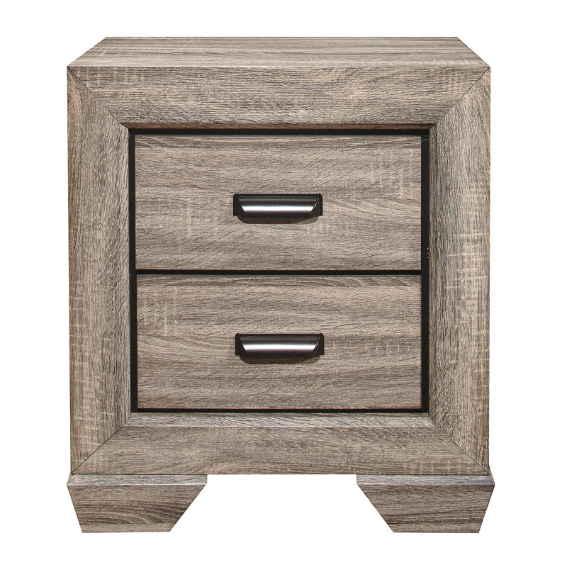 Henry 23.5'' W Solid Wood Nightstand, Natural