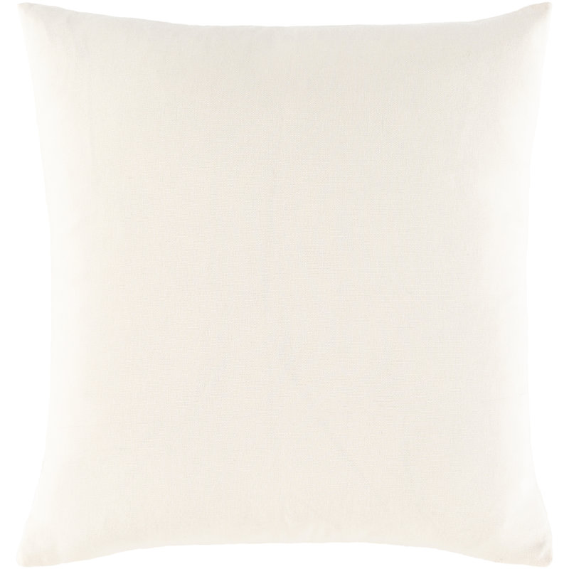  Cotton Toile 18'' Throw Pillow Cover