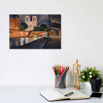 Night In Paris by Nick Savides - Print on Canvas