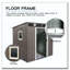 Remise de rangement extérieure en métal 6 pi x 5 pi avec plaque transparente pour fenêtre W540S00011-121643230