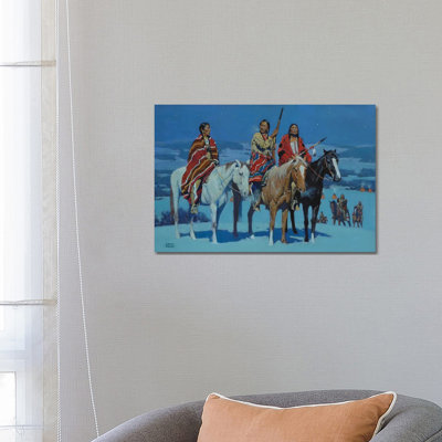 Called By The Moon by David Mann - Wrapped Canvas Print