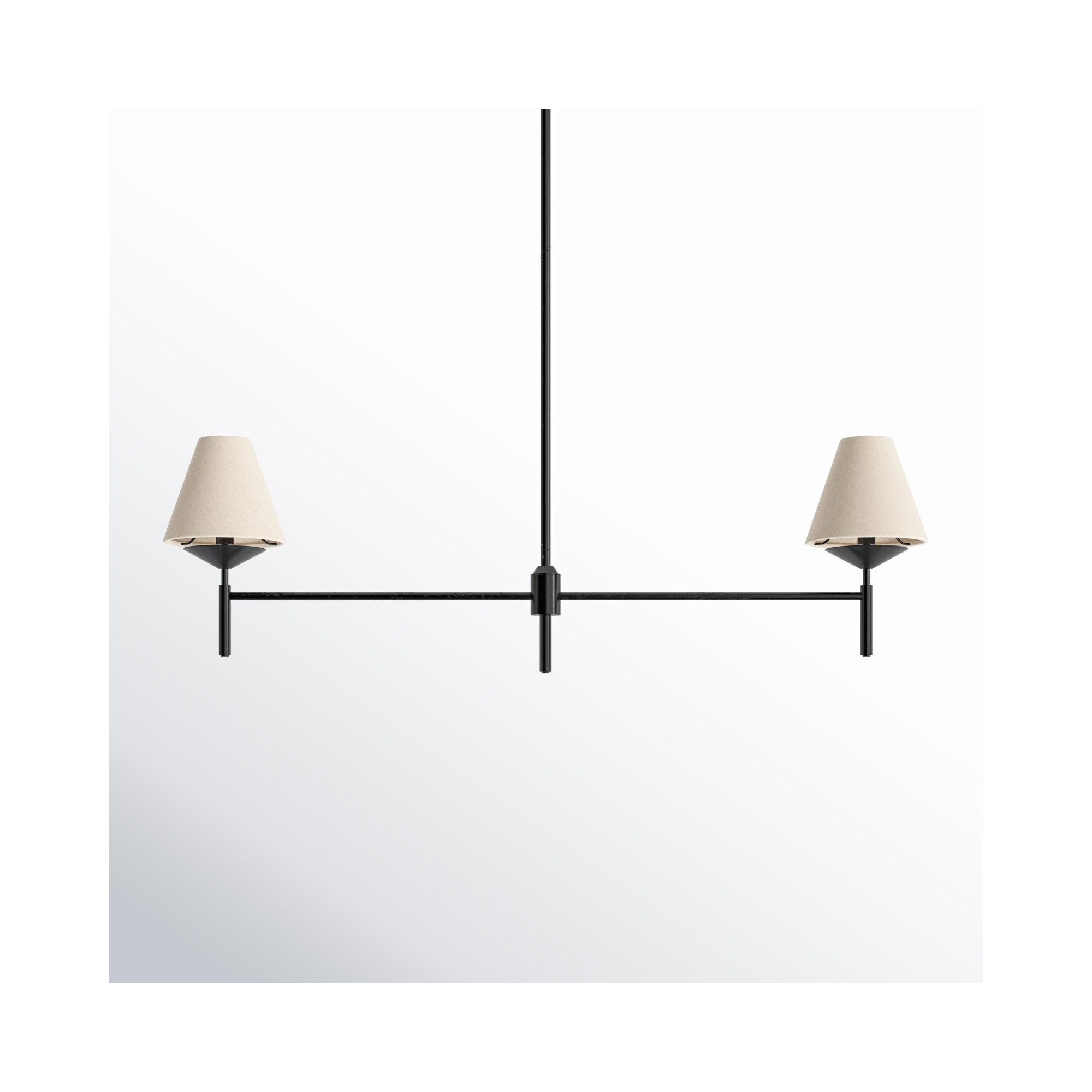 Jianna 2 - Light Metal Linear Chandelier