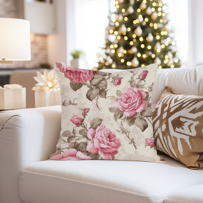 Floral Flower Dreams IX Shabby Elegance, 18"H x 18"W