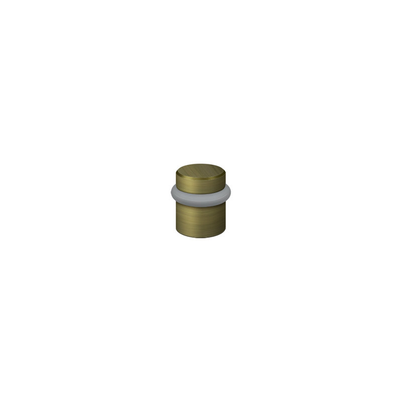 Kick Stop, Antique Brass