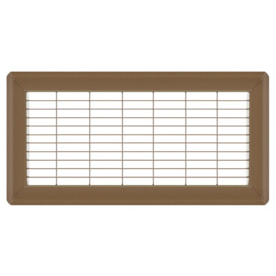 Brown Heavy Gauge Floor Grill