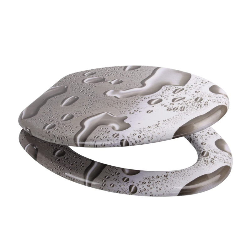 Elongated Toilet Seat and Lid