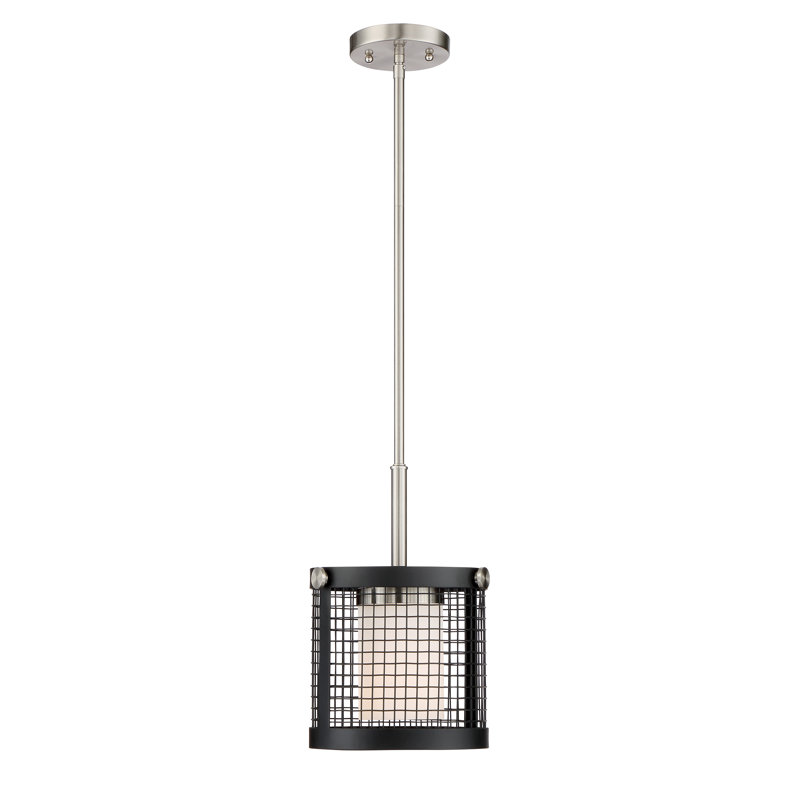 Didama 1 - Light Black/Brushed Nickel Single Pendant