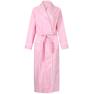 Peignoir fille / femme 100% coton avec poches Stennett