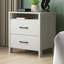 Gianni 2 Drawer Bedside Table-1045067093