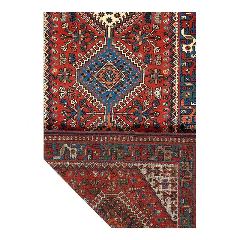 Oriental Area Rug in Red