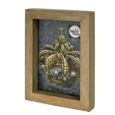 Brown Wood Picture Frame