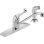 Classic Single-Handle Kitchen Sink Faucet with Side Sprayer, 4-Hole Kitchen Faucet