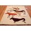 Tapis rétro art déco équatorien par Olga Fisch