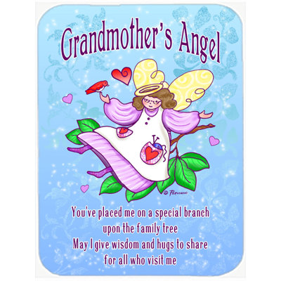 Grandmother's Angel Glass Cutting Board