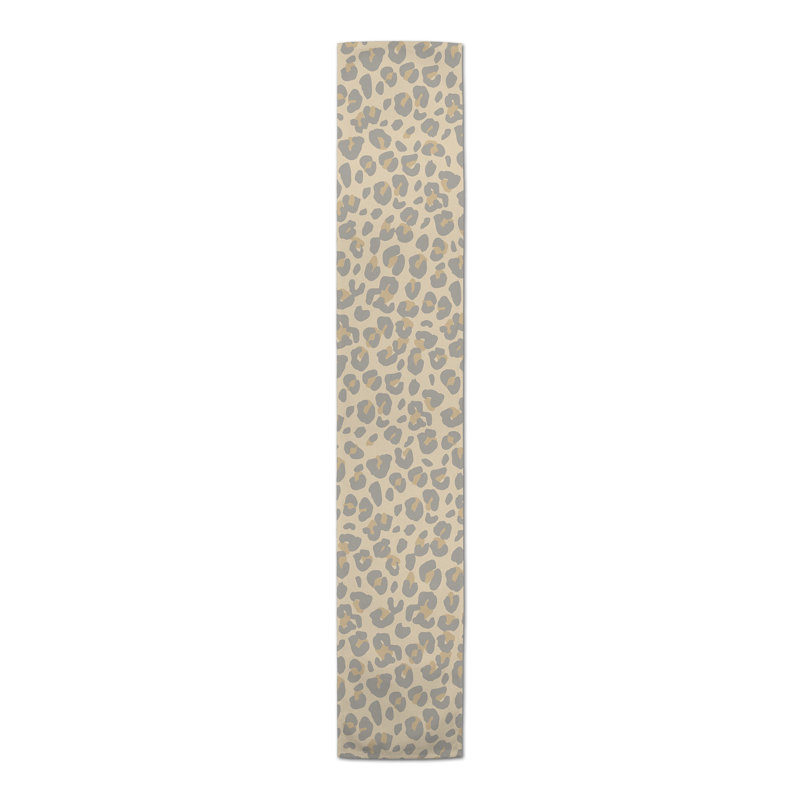 Chemin de table Anslee, 72 po x 16 po, Neutre