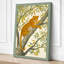 Resting Leopard Botanical - Wrapped Canvas-586585417-586585430