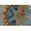 Tapis oriental gris en laine noué à la main 9 pi x 11 pi 9 po Oushak